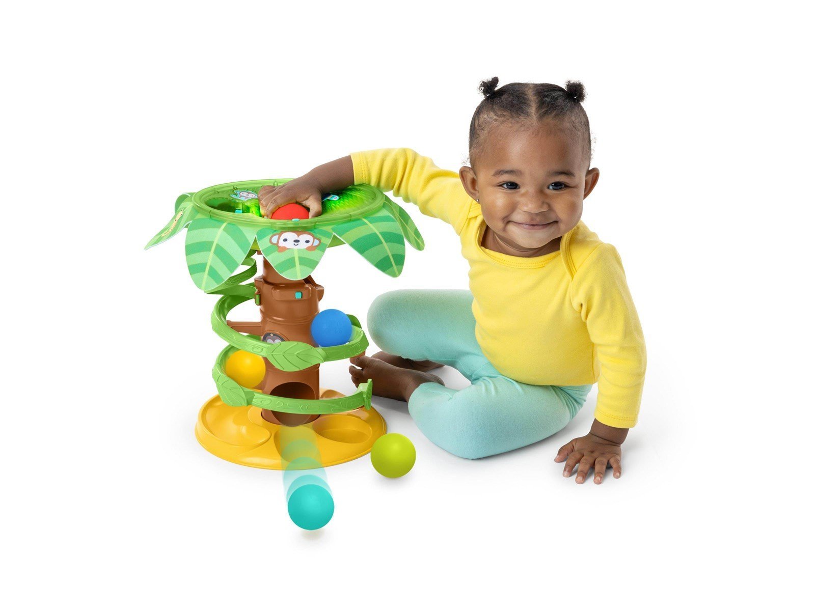 Bright Starts Tropical Twirl™ Ball Play Toy Bright Starts Tropical Twirl™ Ball Play Toy